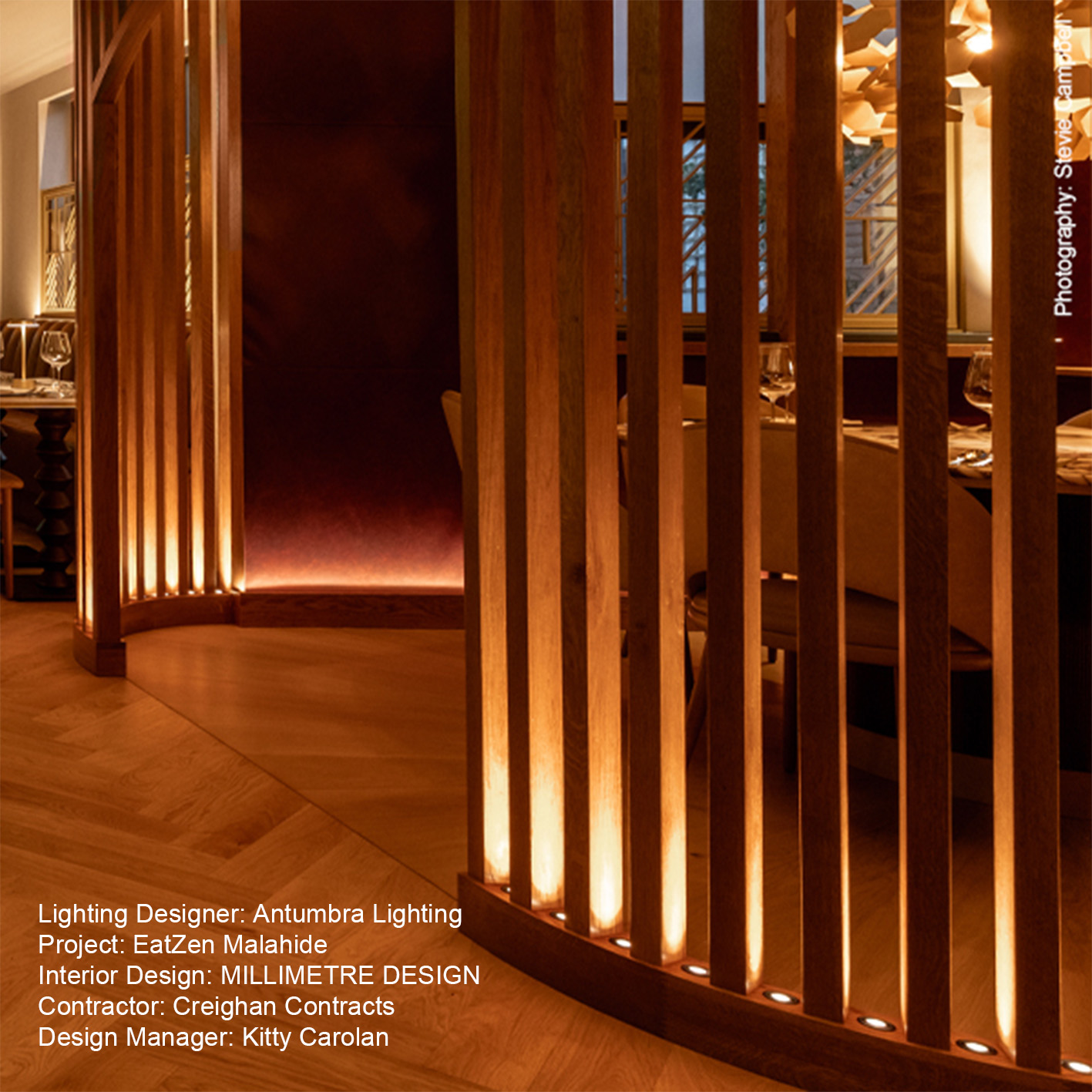 EatZen Malahide Lightgraphix Creative Lighting Solutions